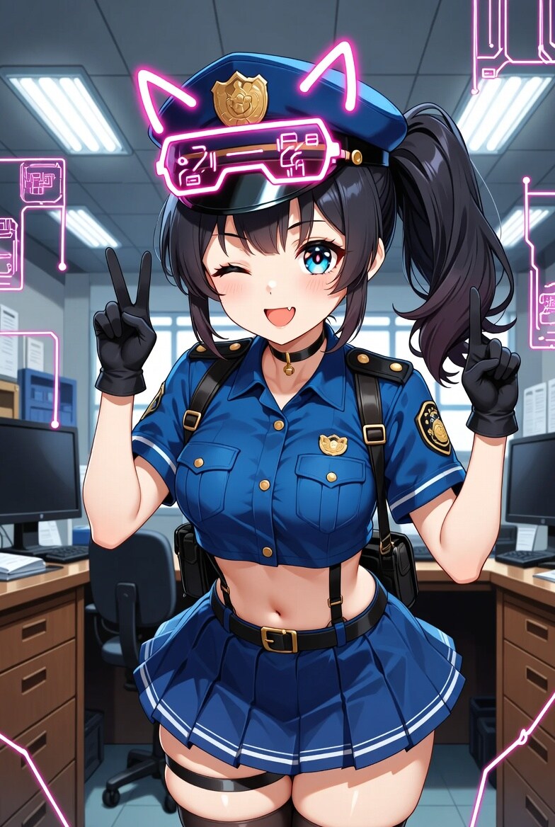 どの警官女子がタイプ?