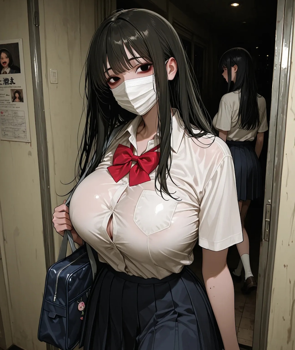 怖がりの女子高生