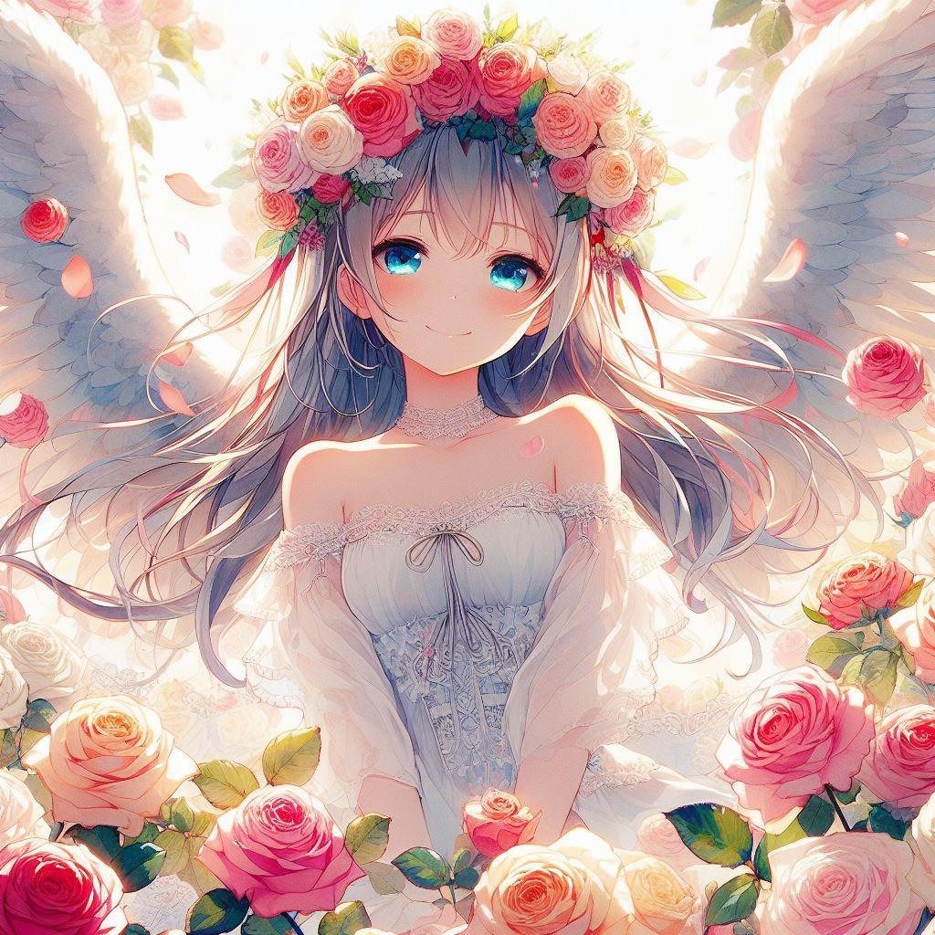 薔薇と天使ちゃん