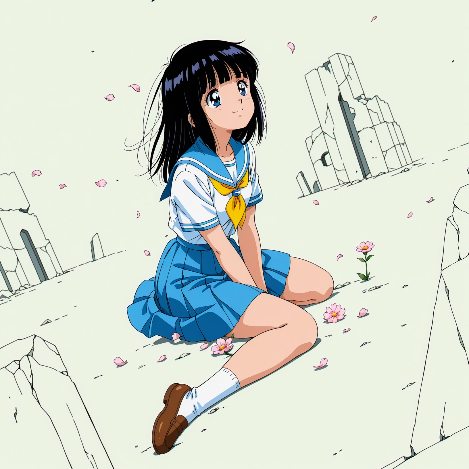 セーラー服の少女
