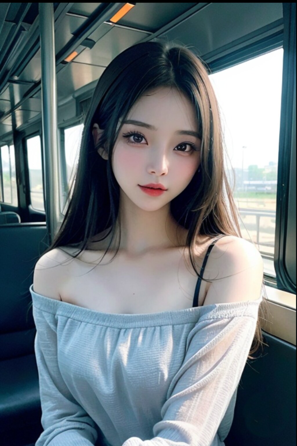 💘電車内でキスしよ～??💘