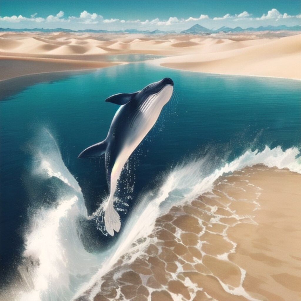 砂漠のクジラ