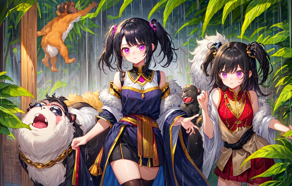 ゴリラとうちの子！！（12枚）