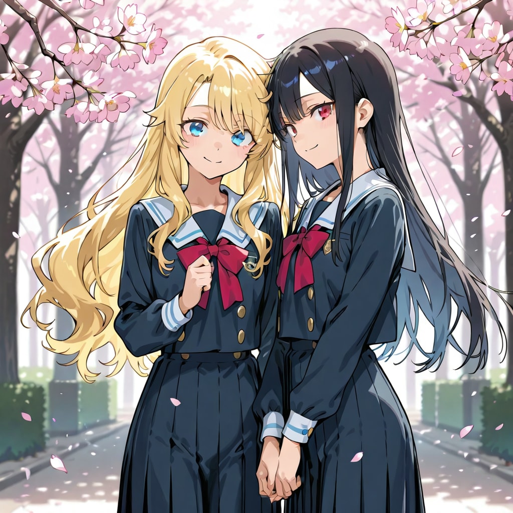 在校生の出迎え | の人気AIイラスト・グラビア