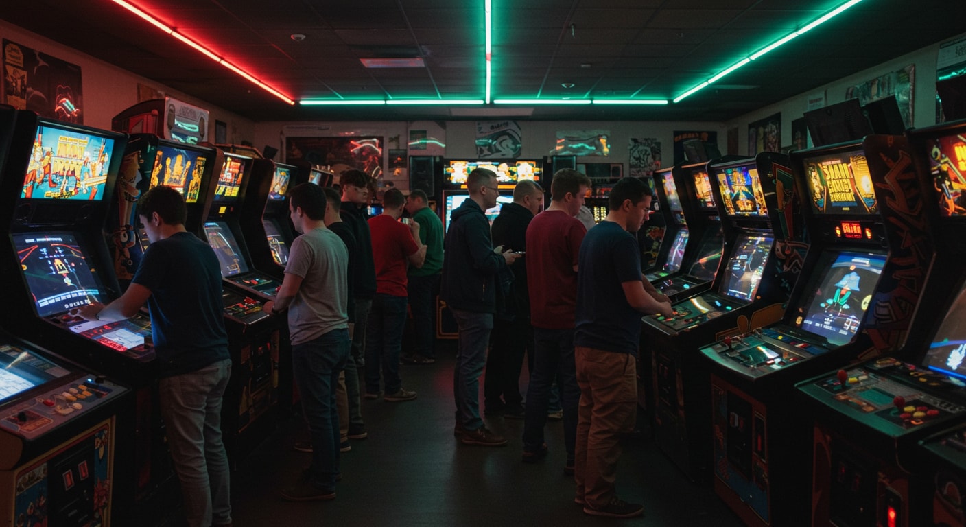 昔のゲーセンちっく