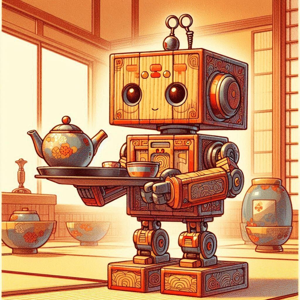 お茶運び人形いろいろ