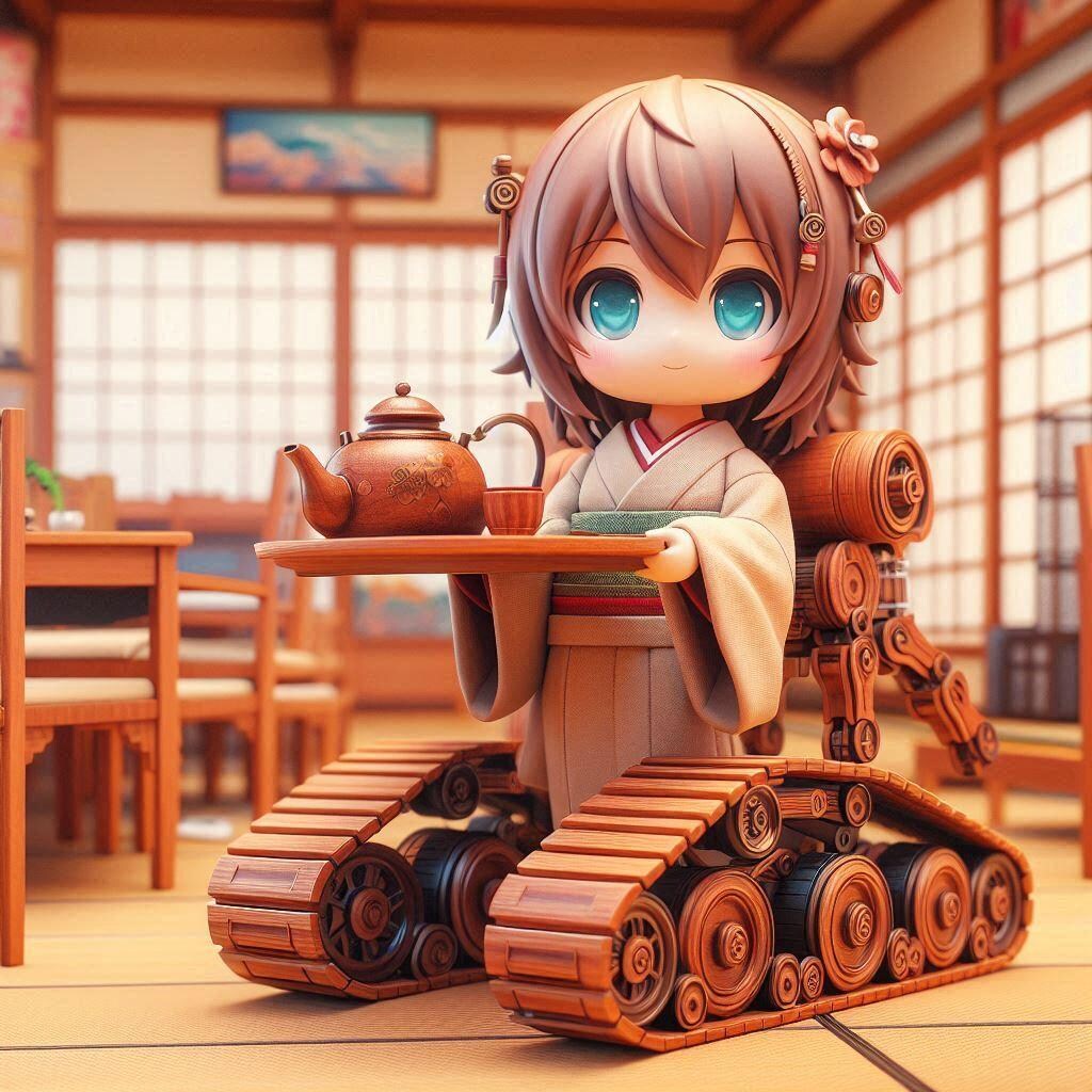 お茶運び人形いろいろ