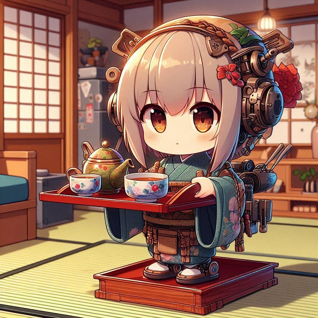 お茶運び人形いろいろ