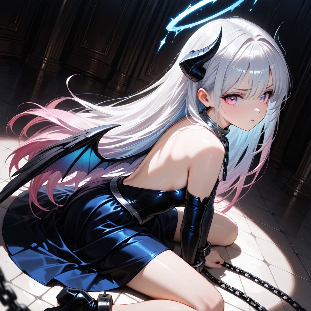 堕天使コレクション 青っぽく | の人気AIイラスト・グラビア