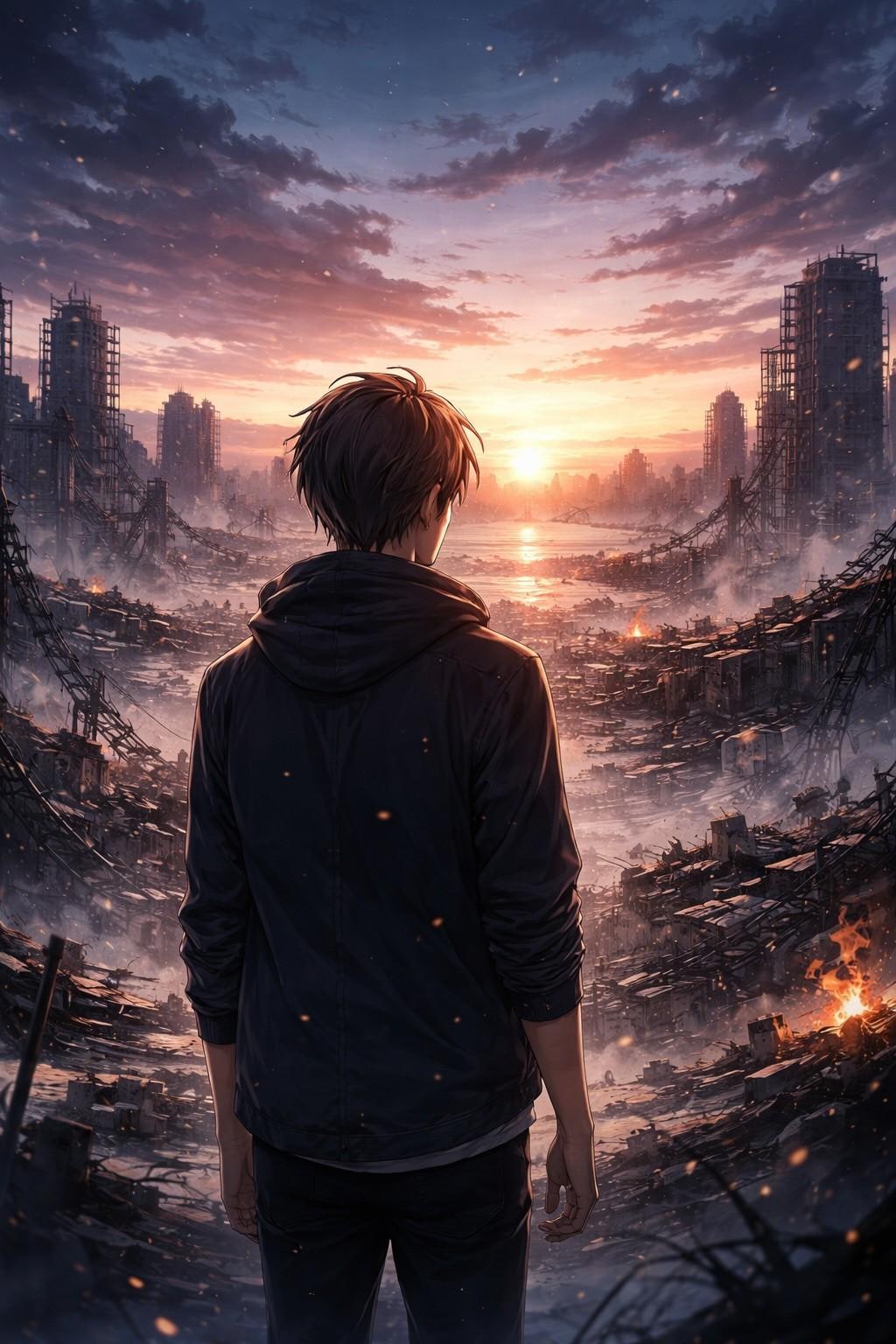 世界が壊れました