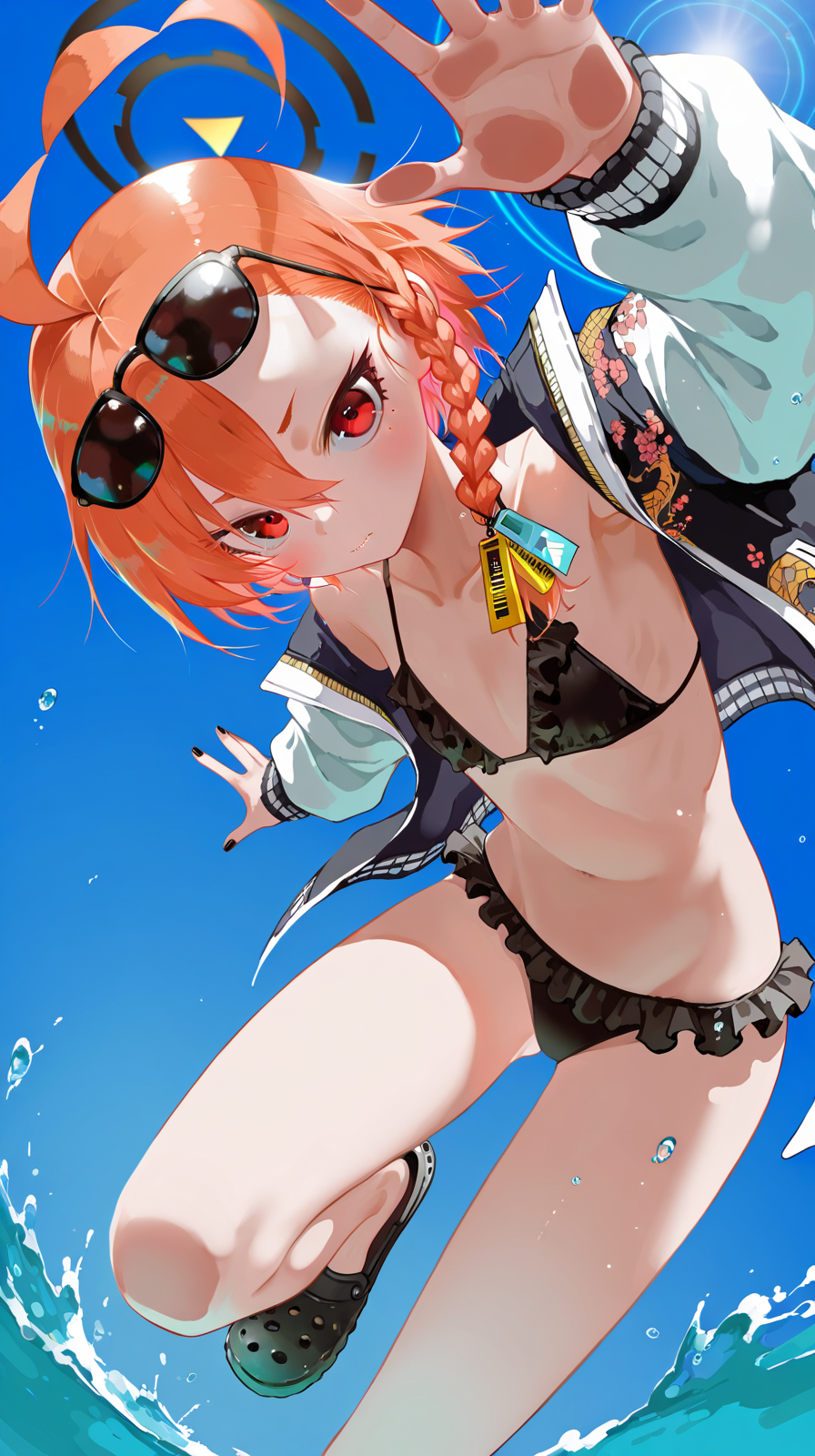 透き通るようなイラスト