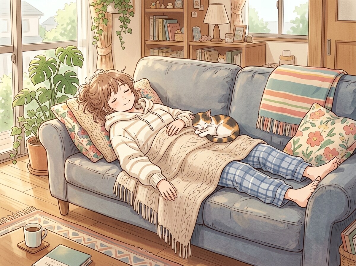 一緒に寛ぐ | の人気AIイラスト・グラビア