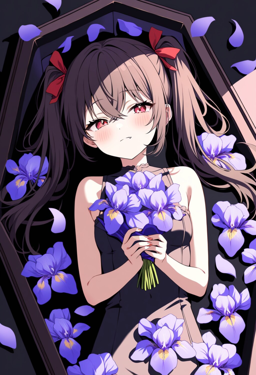 アヤメの花の棺[days AI]