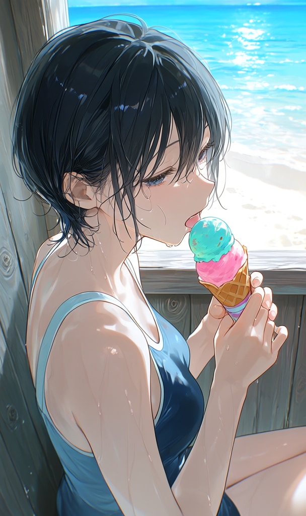 少し謎めいた少女