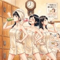 湯上りの一気飲み 10枚目
