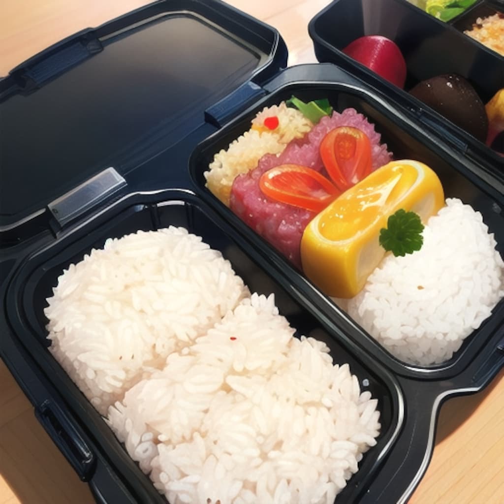 【理想郷弁当】米じゃ米！