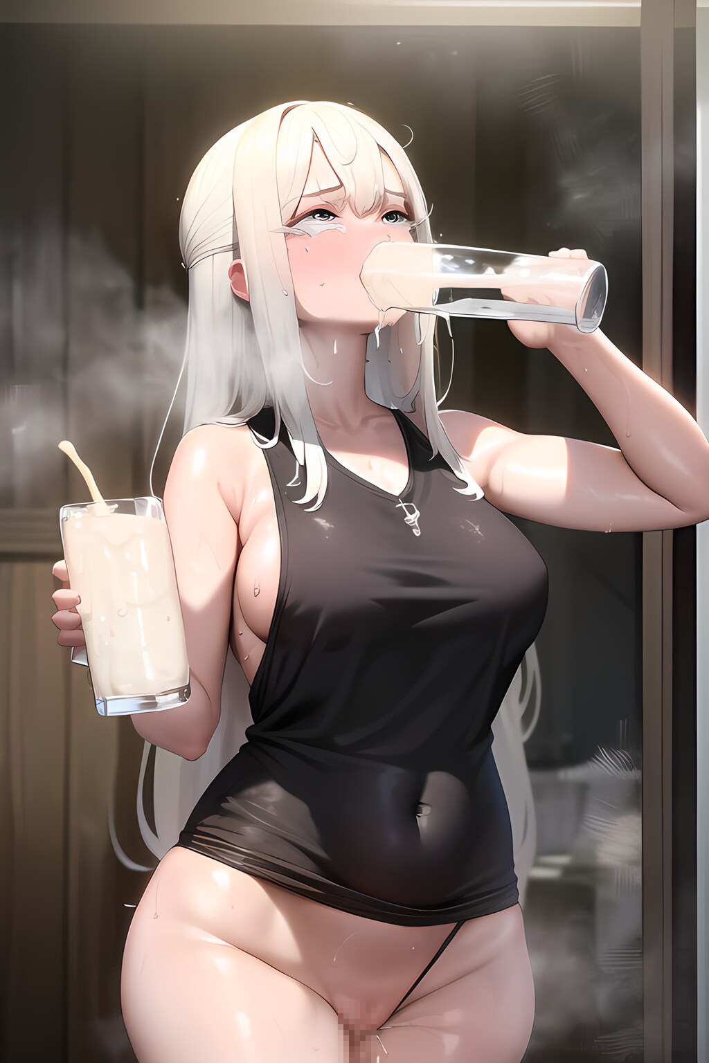 ザーメンジョッキ(無理やり)