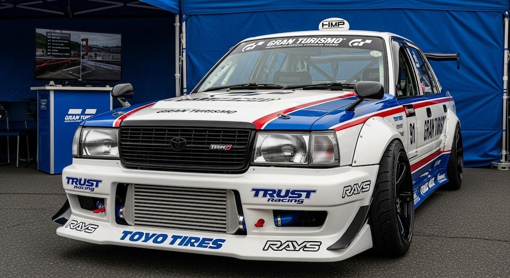 トーヨータイヤコンフォートタクシーのドリ車