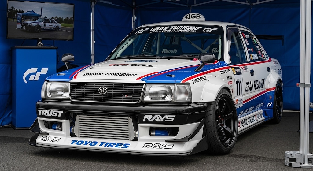 トーヨータイヤコンフォートタクシーのドリ車