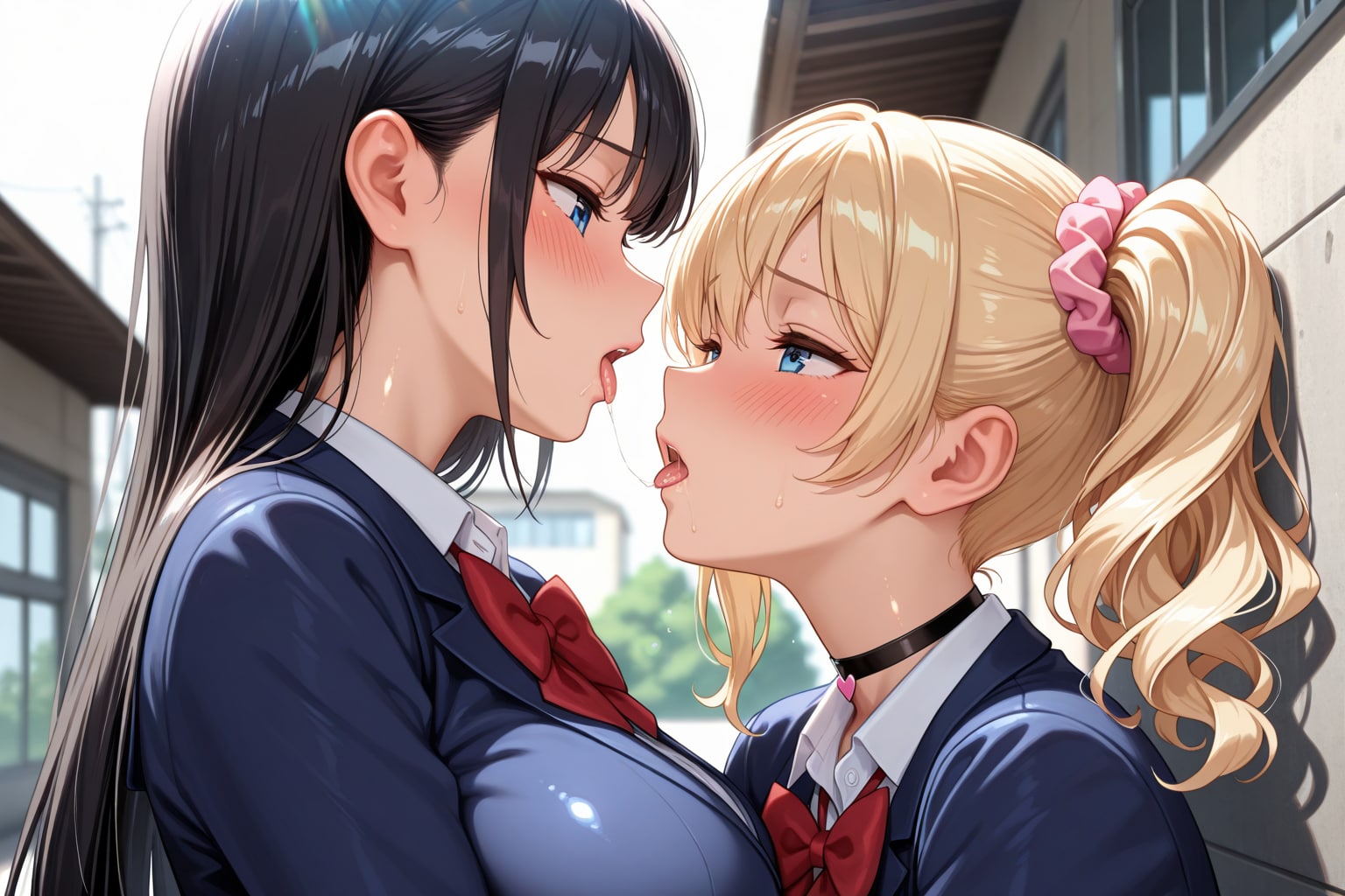 校舎裏の秘めゴト♡