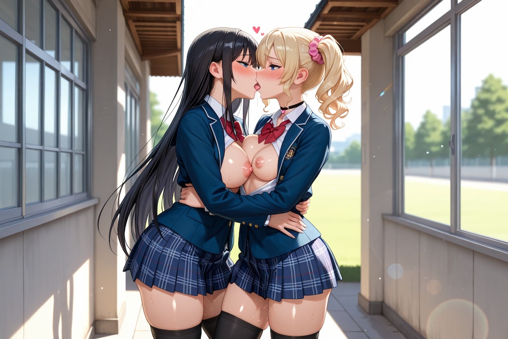 校舎裏の秘めゴト♡