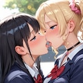 校舎裏の秘めゴト♡ 2枚目