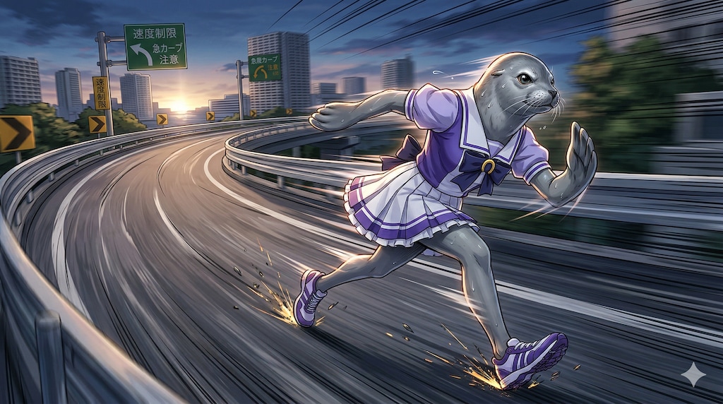 ずきゅんどきゅん　走り出しー　(ふっふー)