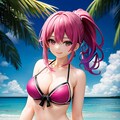 フィギア風、ビキニのお姉さん AOAOKO ８ 8枚目