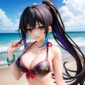 フィギア風、ビキニのお姉さん AOAOKO ８ 3枚目