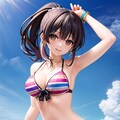 フィギア風、ビキニのお姉さん AOAOKO ８ 9枚目