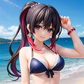 フィギア風、ビキニのお姉さん AOAOKO ８ 6枚目