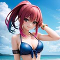 フィギア風、ビキニのお姉さん AOAOKO ８ 7枚目