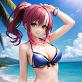 フィギア風、ビキニのお姉さん AOAOKO ８ 12枚目