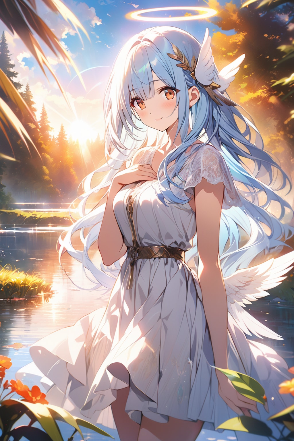 天使さん頑張ります(VEGA) | の人気AIイラスト・グラビア