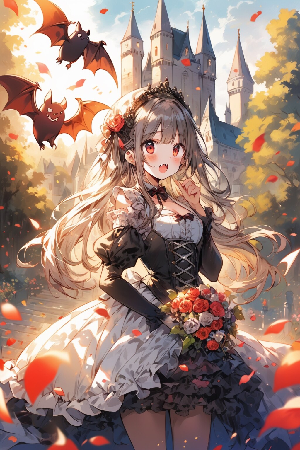 花嫁ヴァンパイア | の人気AIイラスト・グラビア