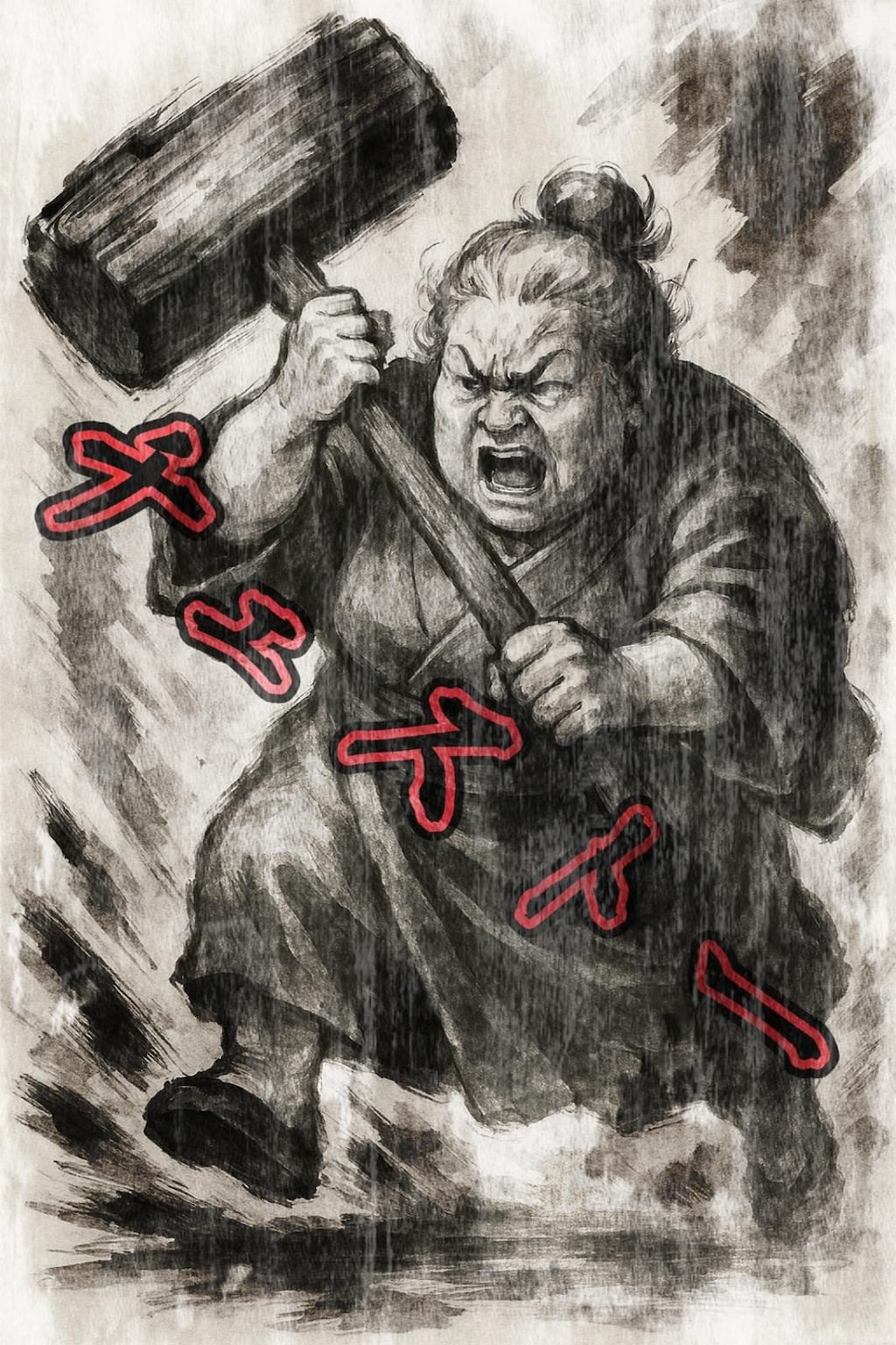 【お婆さん】チェストー！