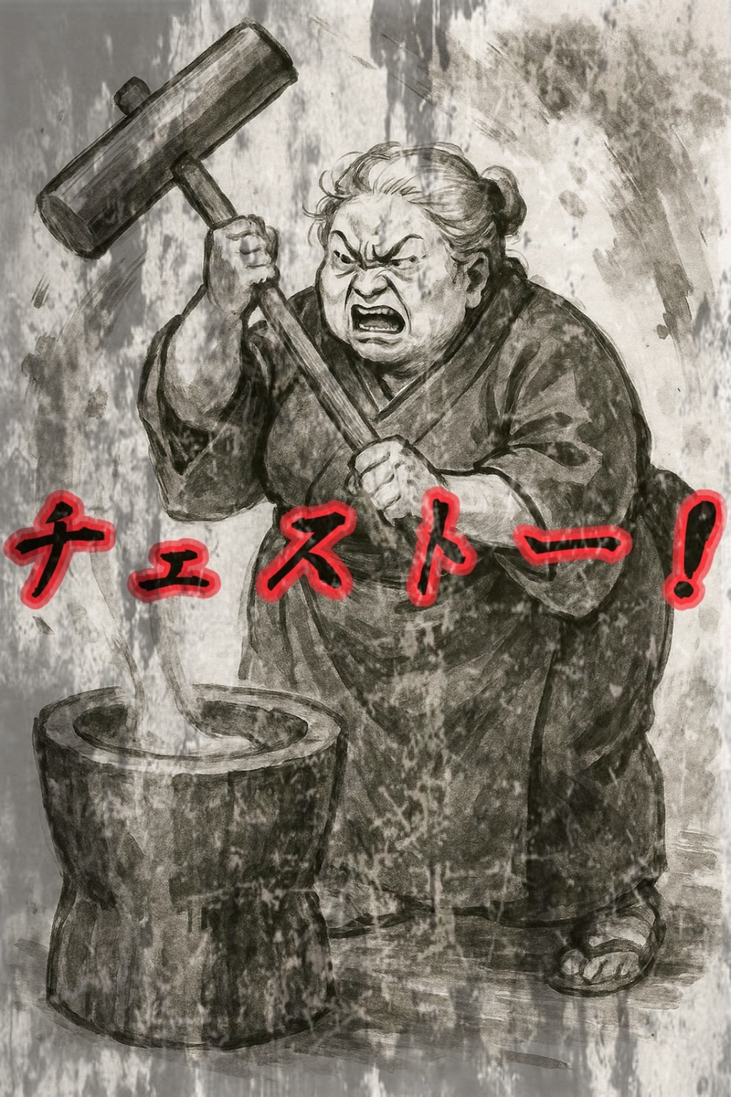 【お婆さん】チェストー！