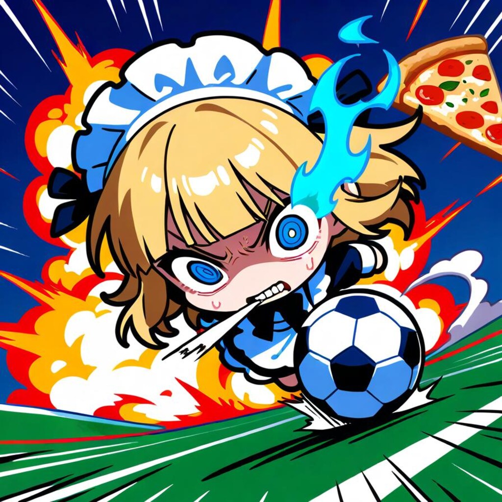 間もなくキックオフ…！(; 'ω')⚽