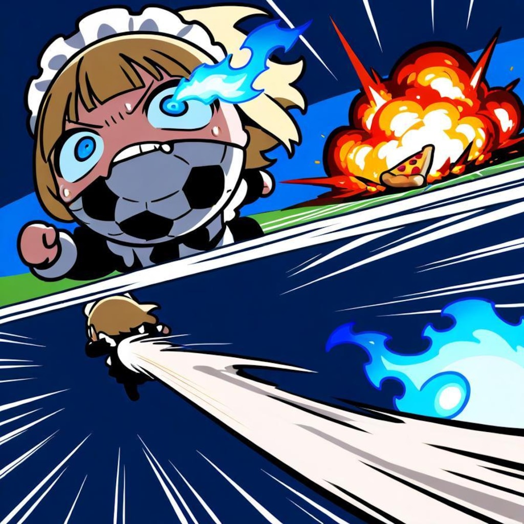 間もなくキックオフ…！(; 'ω')⚽
