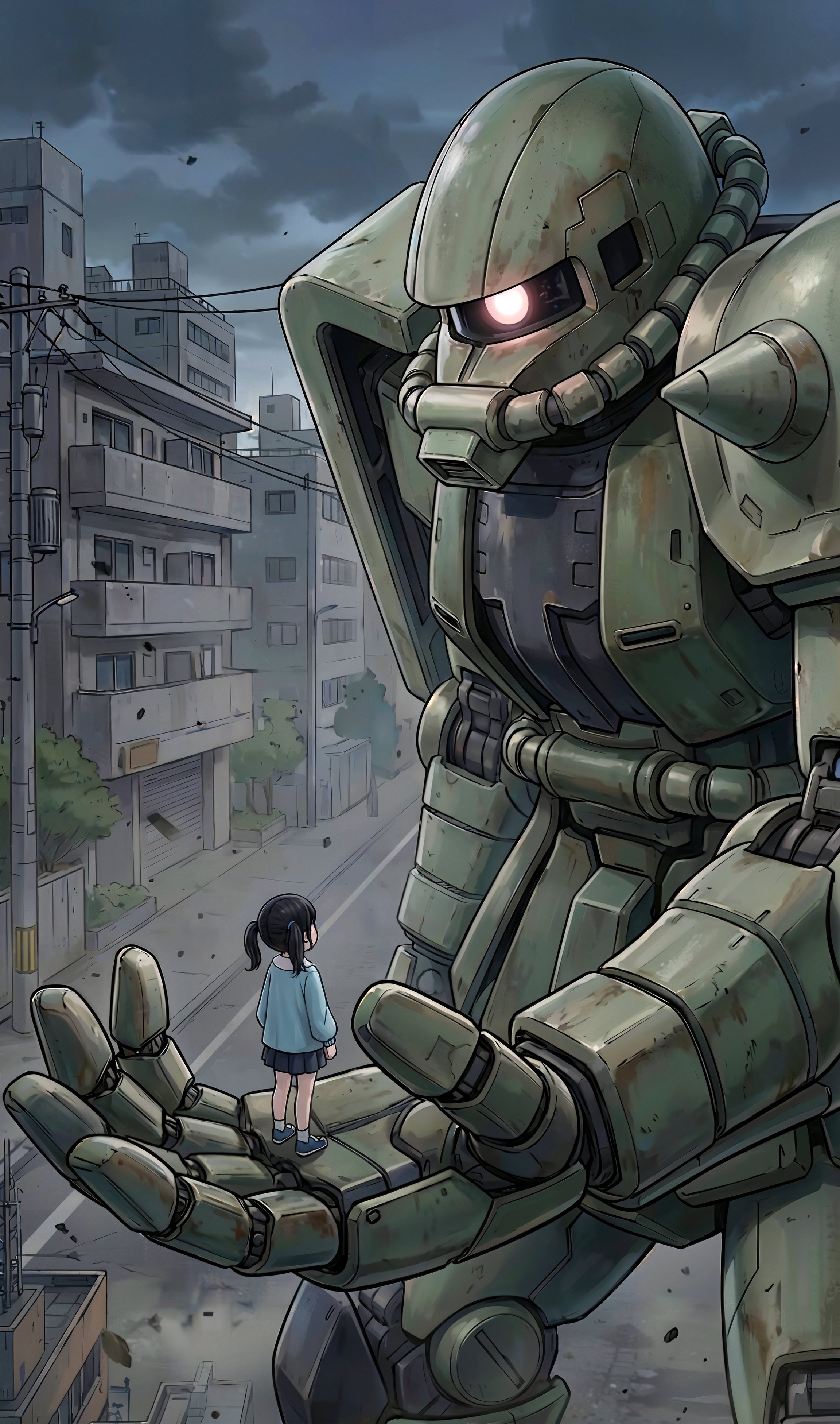 楓×MS-06 ザクII | の人気AIイラスト・グラビア