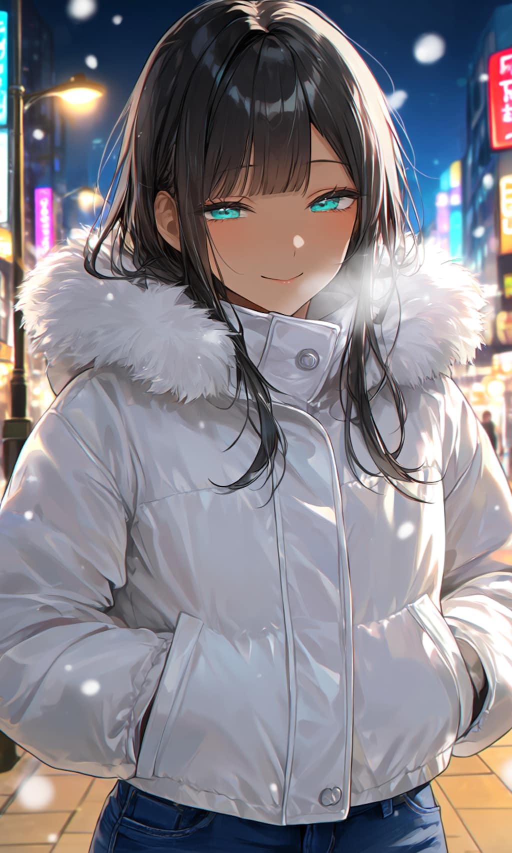 【うちの子】ひかりちゃんと冬デート