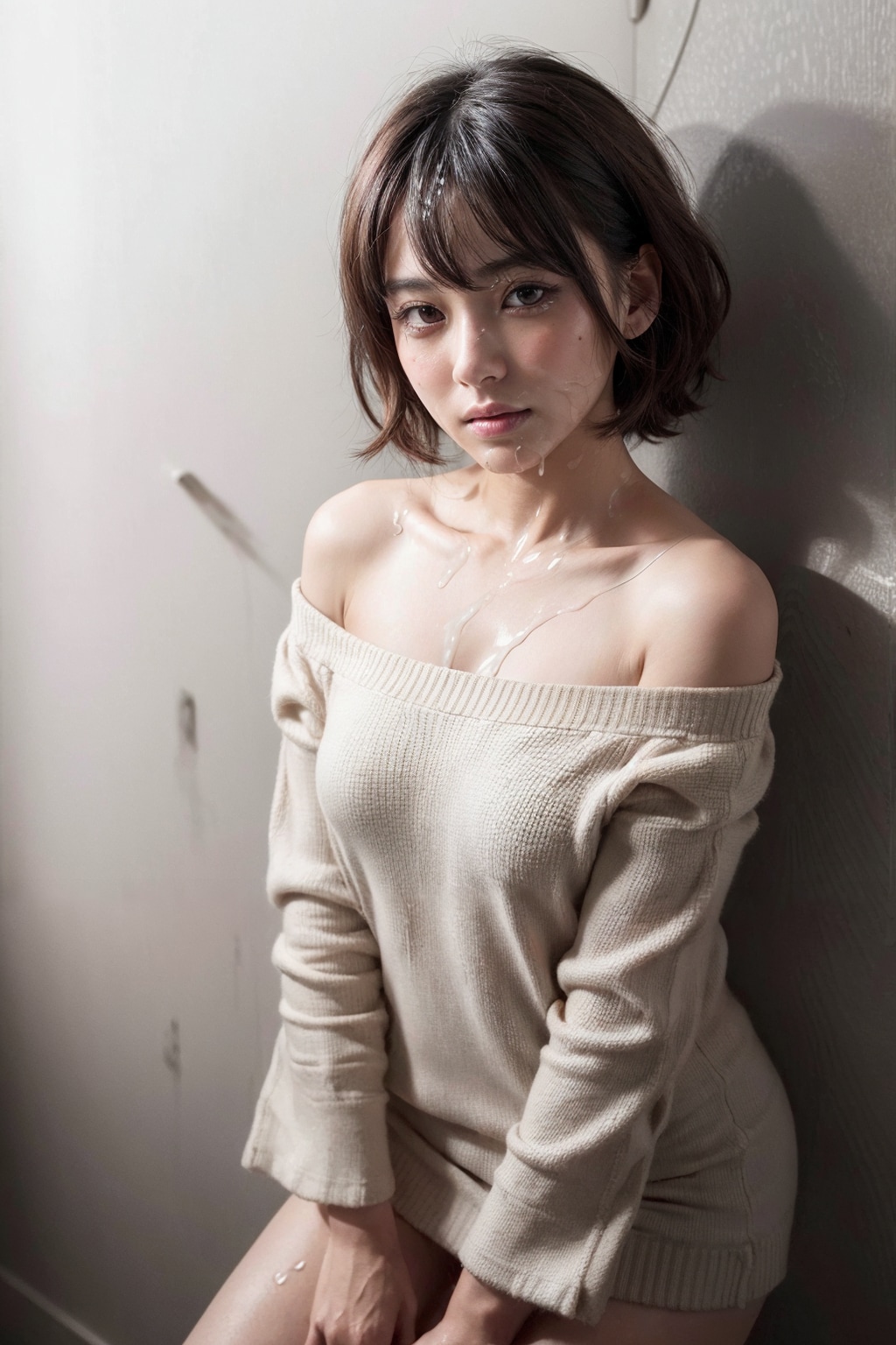 オフショルぶっかけ ②