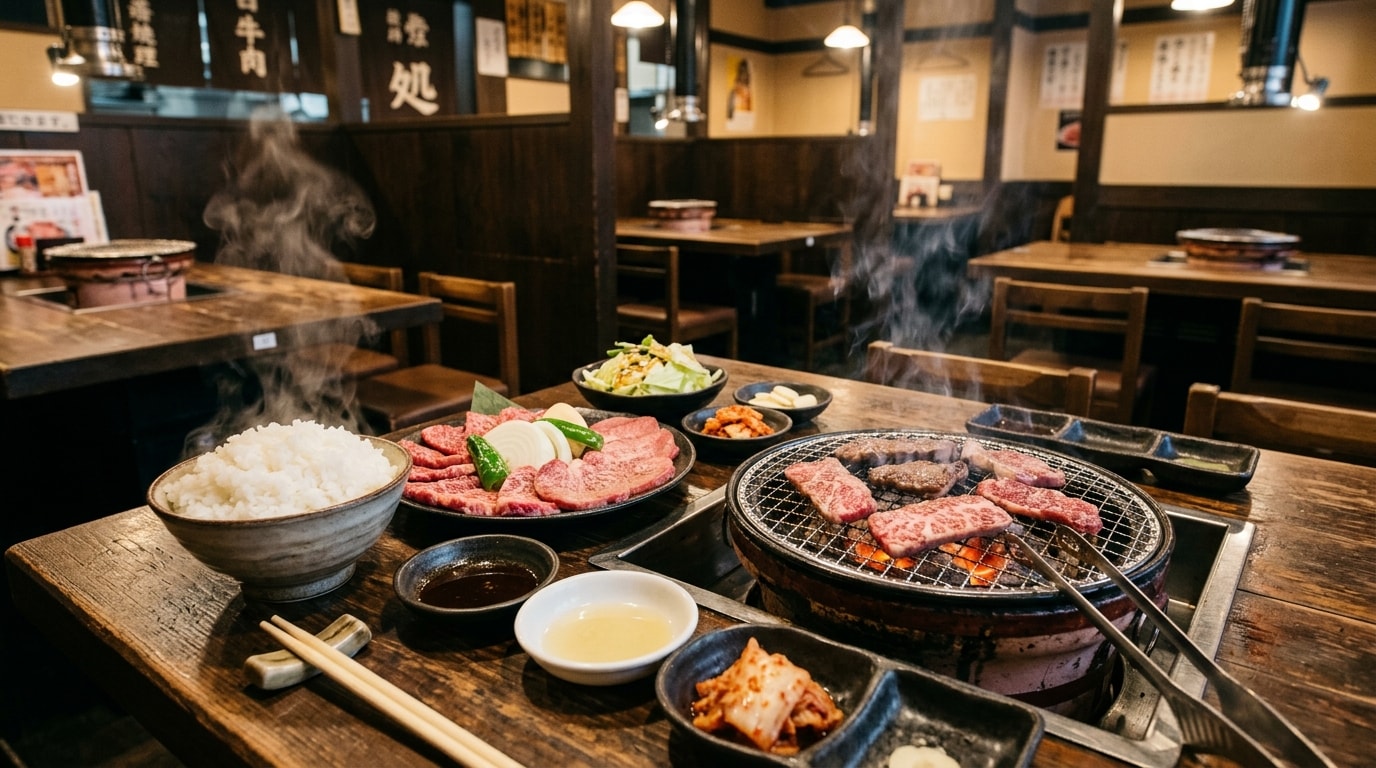 摩訶不思議食堂の焼肉食べ放題