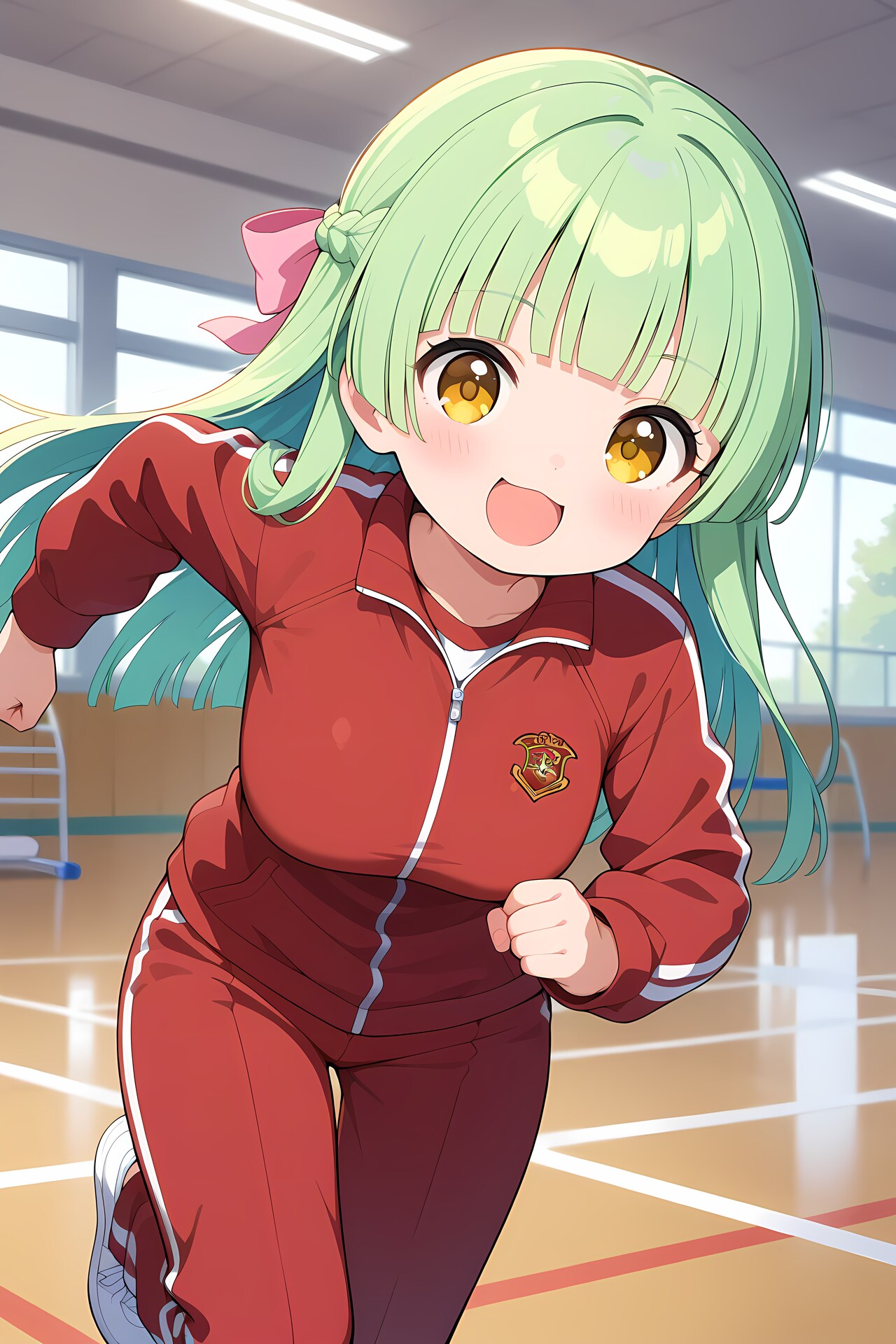 小学生は元気