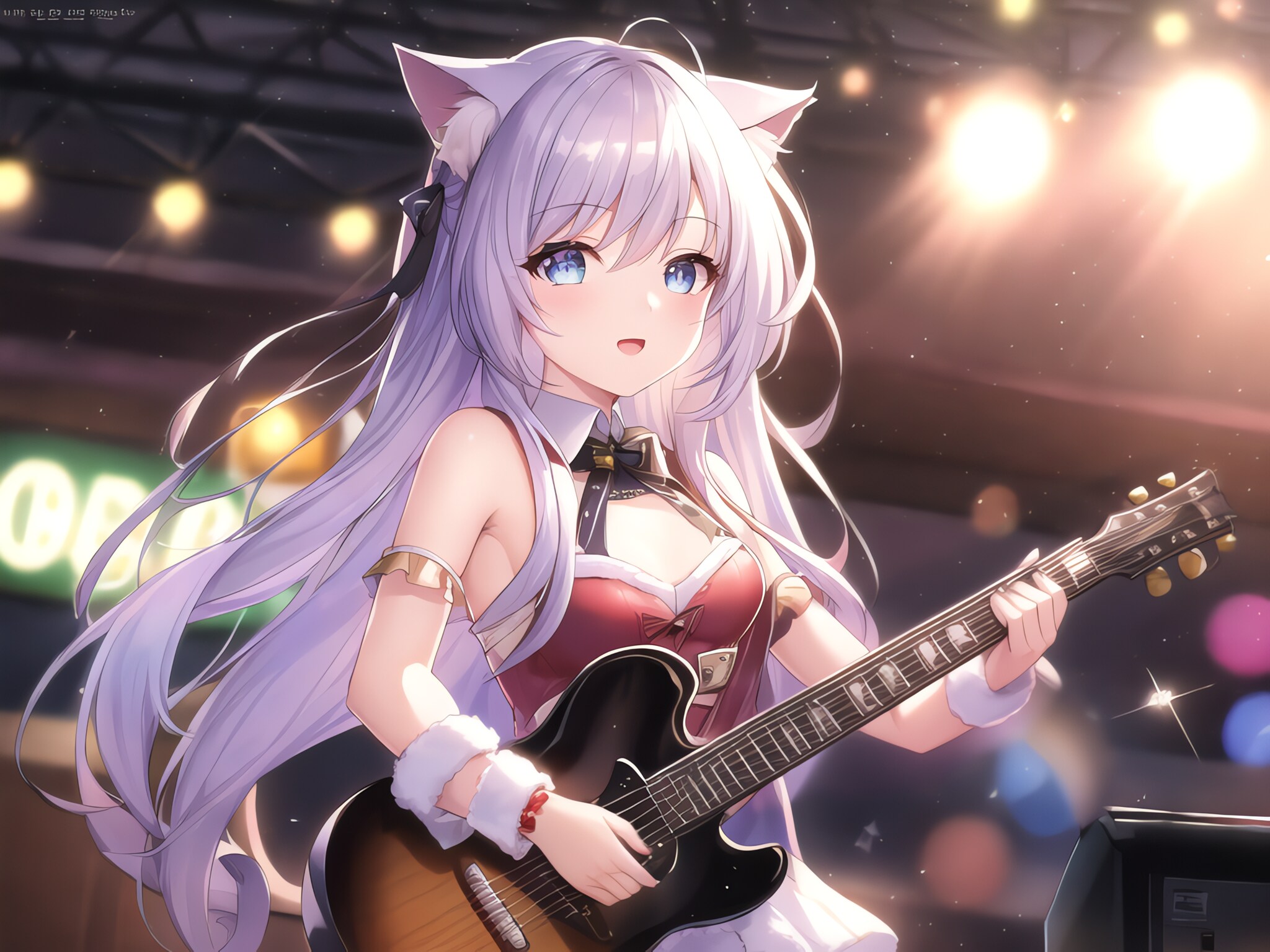猫耳少女バンド ギター担当