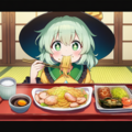 V4,5  東方キャラ　食事風景　古明地こいし 6枚目