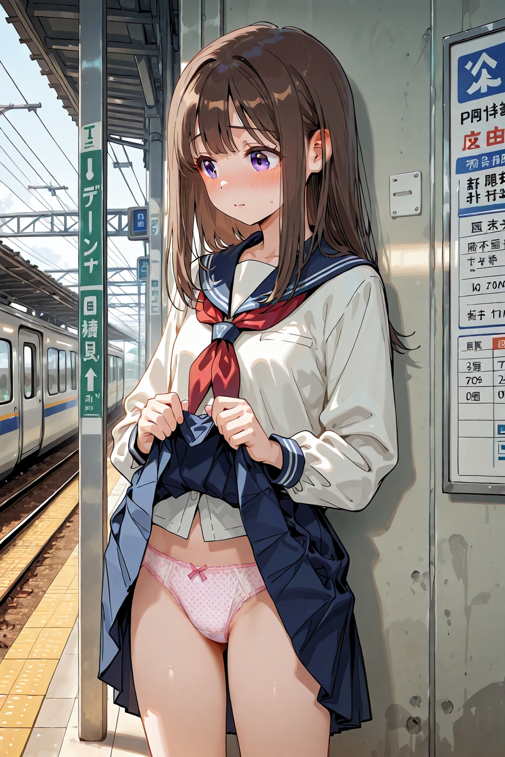 ここで見せなさい