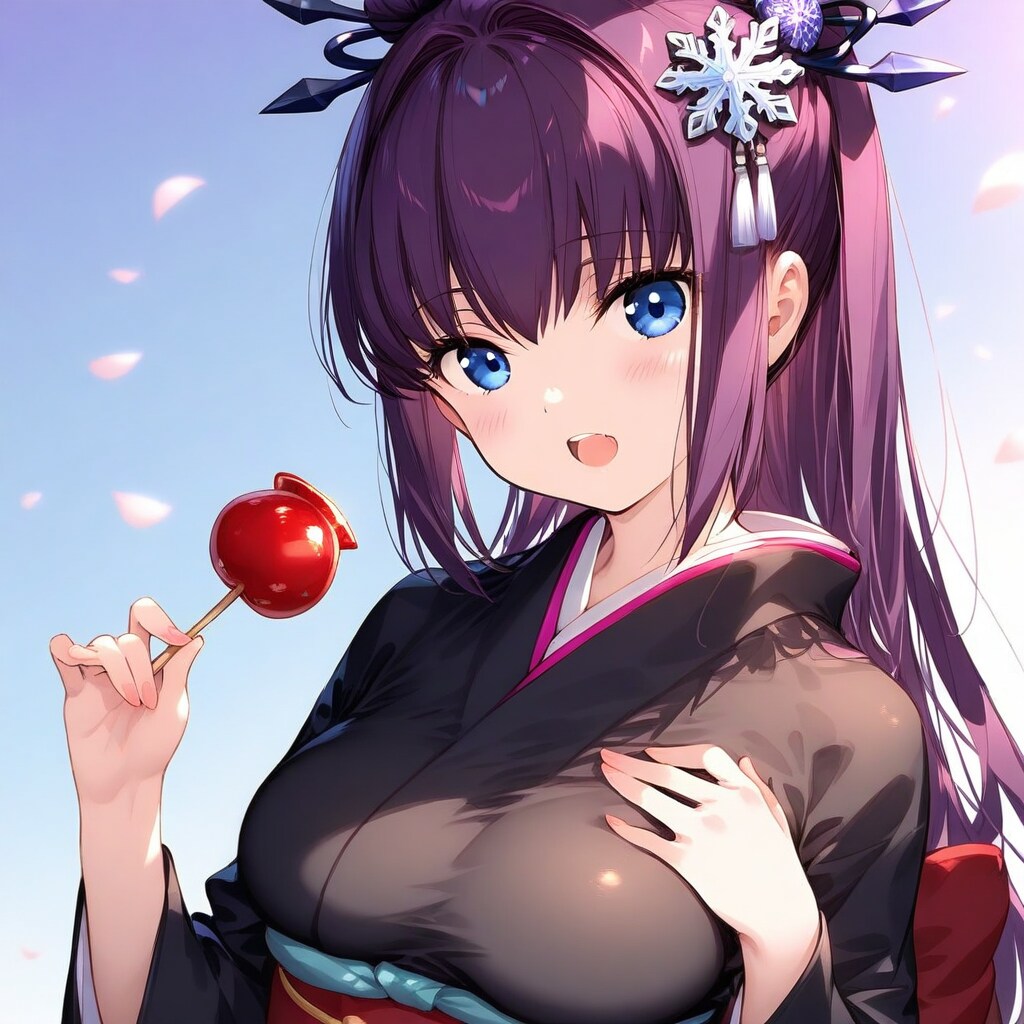 ウチのコ紹介！「華百姫（はなのももひめ）」キャプション見てね！