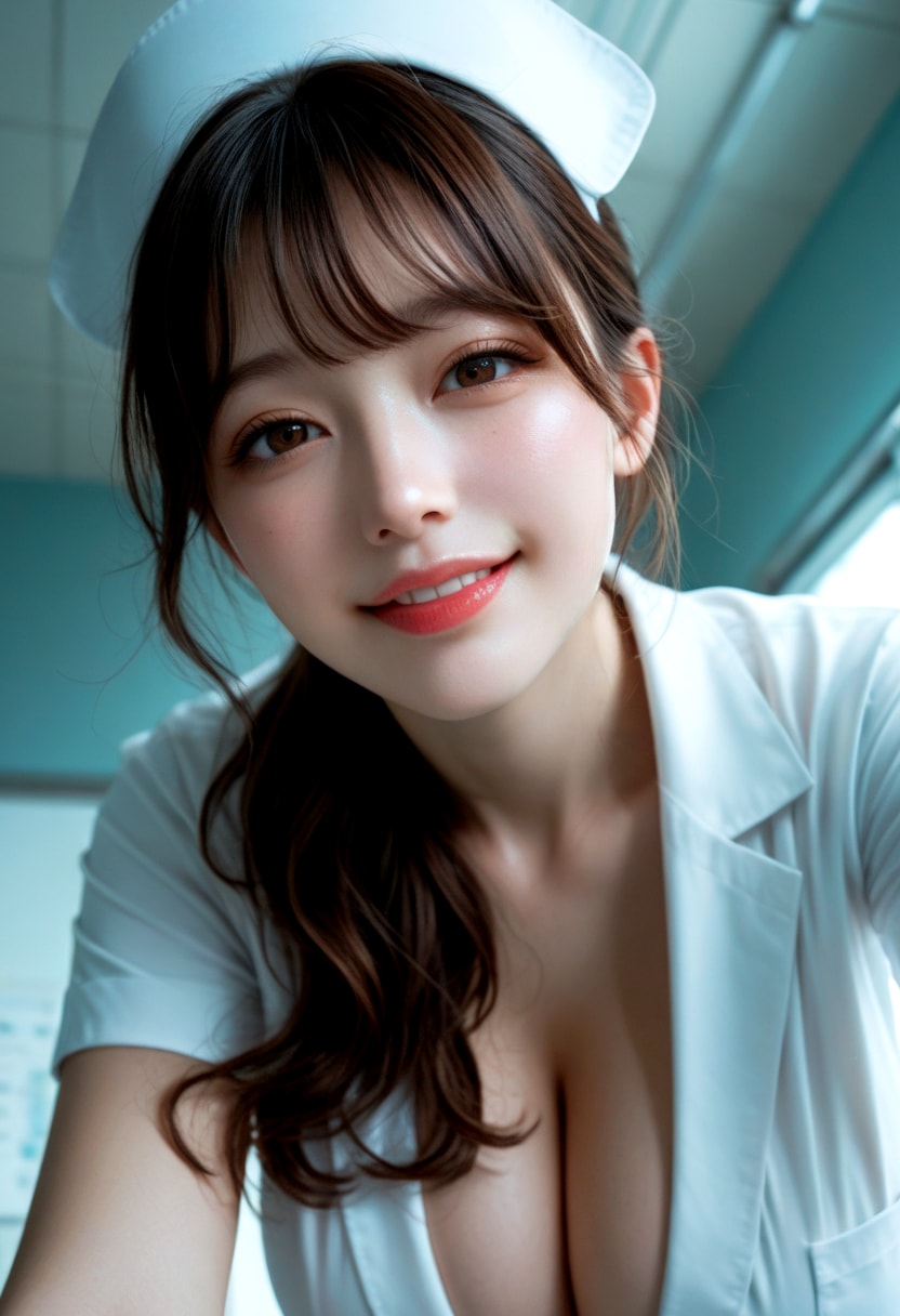 FANZA新作【AIのAV　性処理ナース】 サンプル01