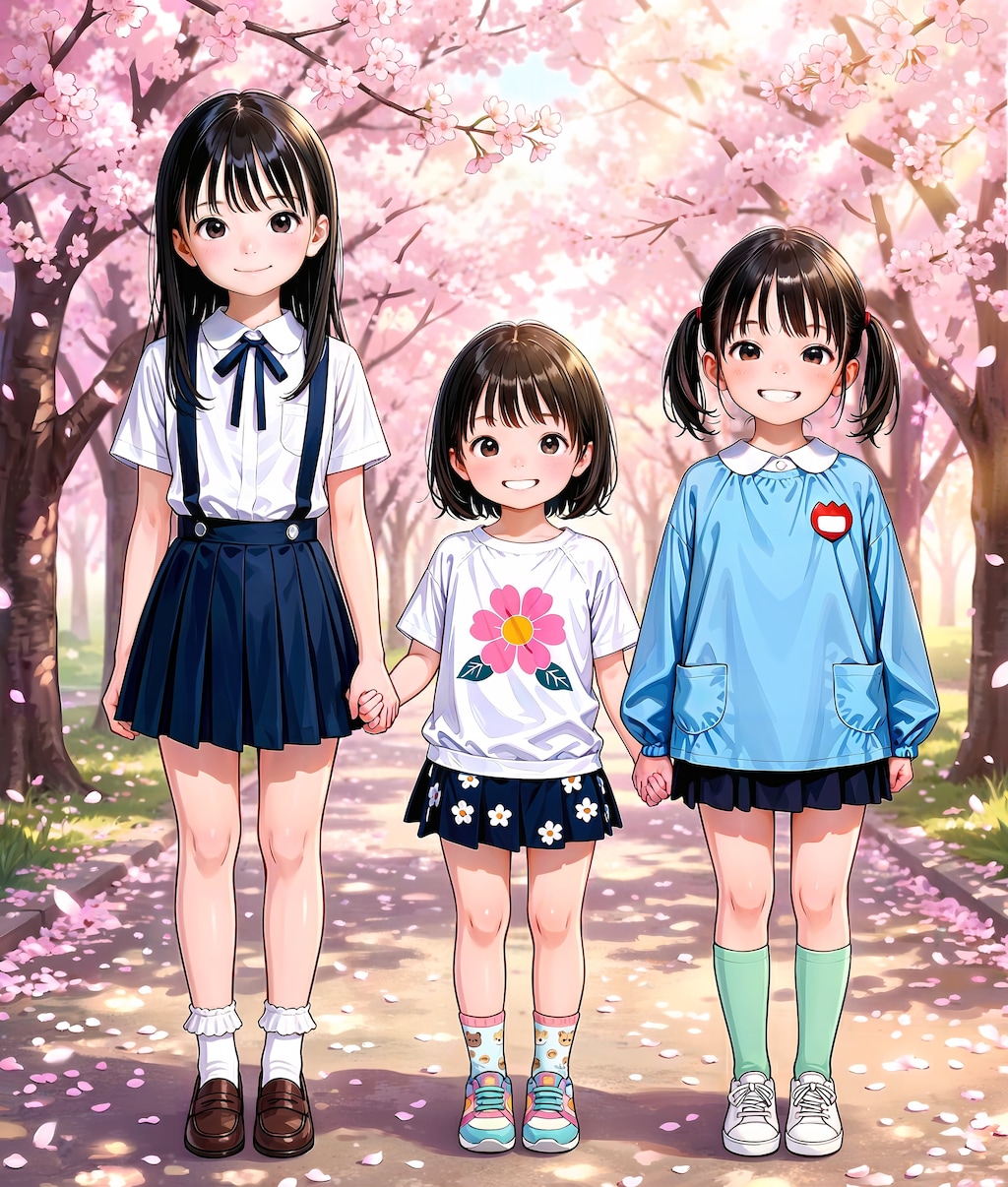 はじめまして！三姉妹。